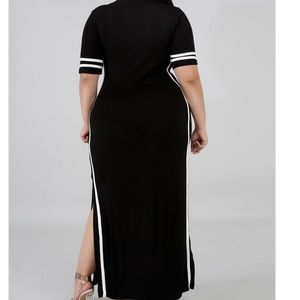 Plus size Jersey Maxi dress